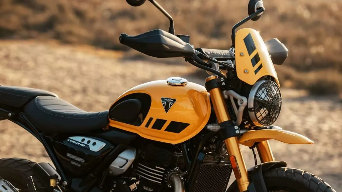 Triumph Scrambler 400 XC chega à Europa; vem para o Brasil?