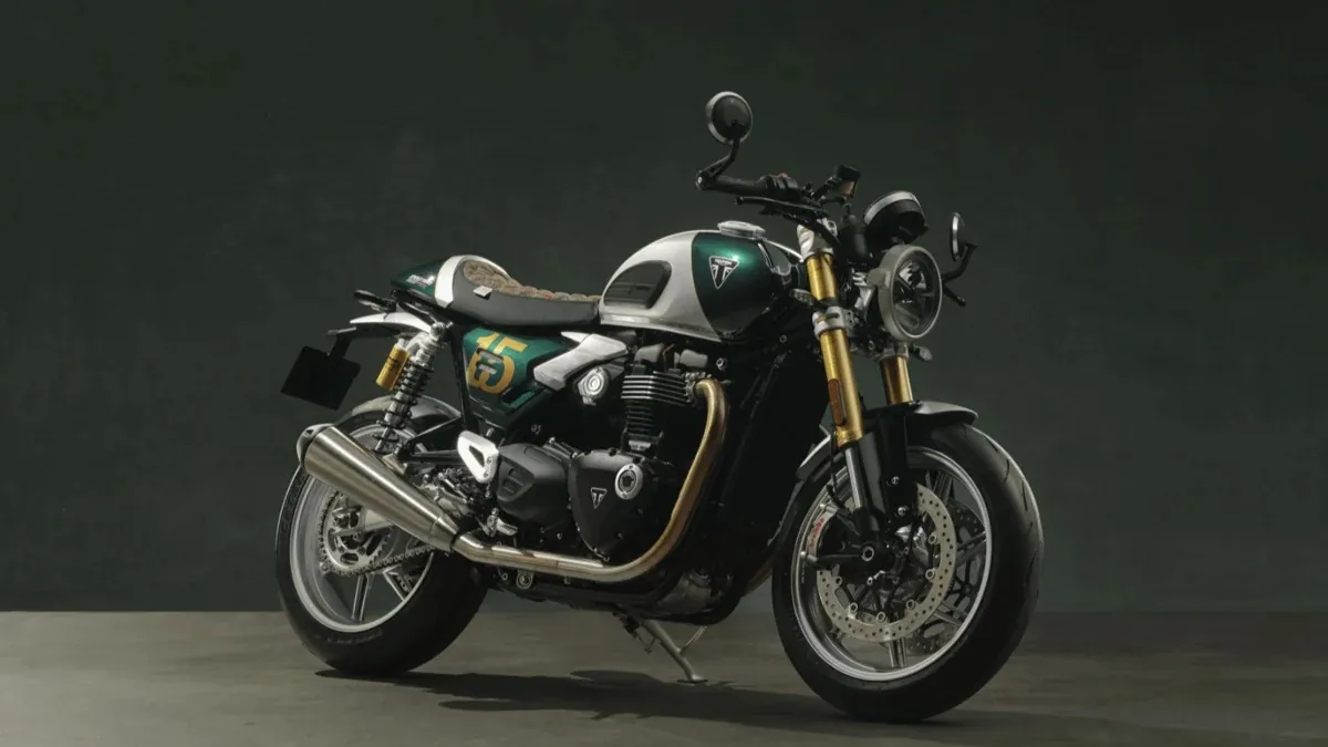 Triumph Speed Twin 1200 Cafe Racer DGR: exclusividade solidária