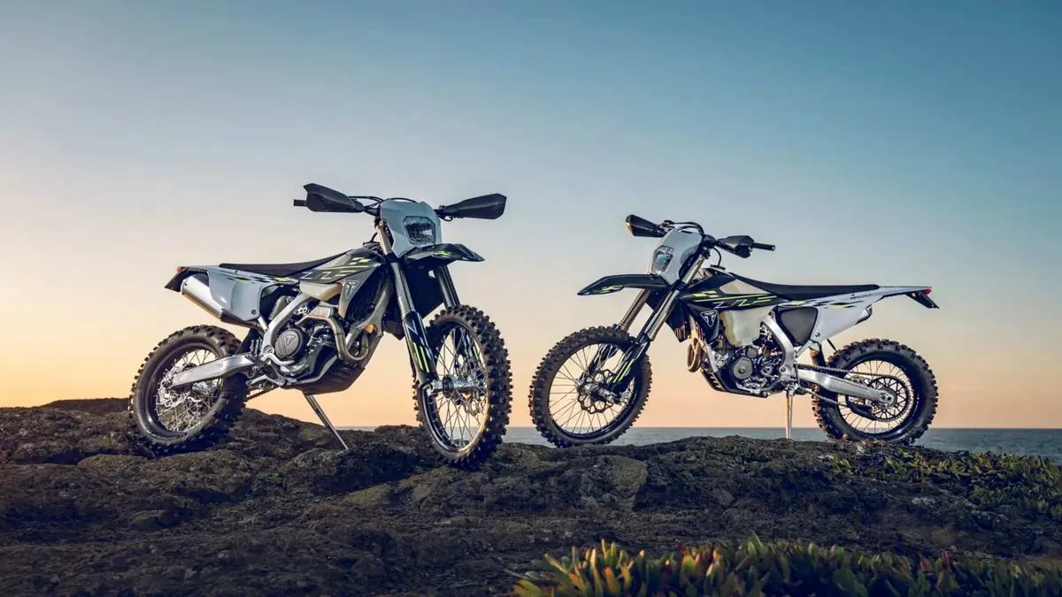 Triumph TF 250-E e TF 450-E: novos desafios no enduro