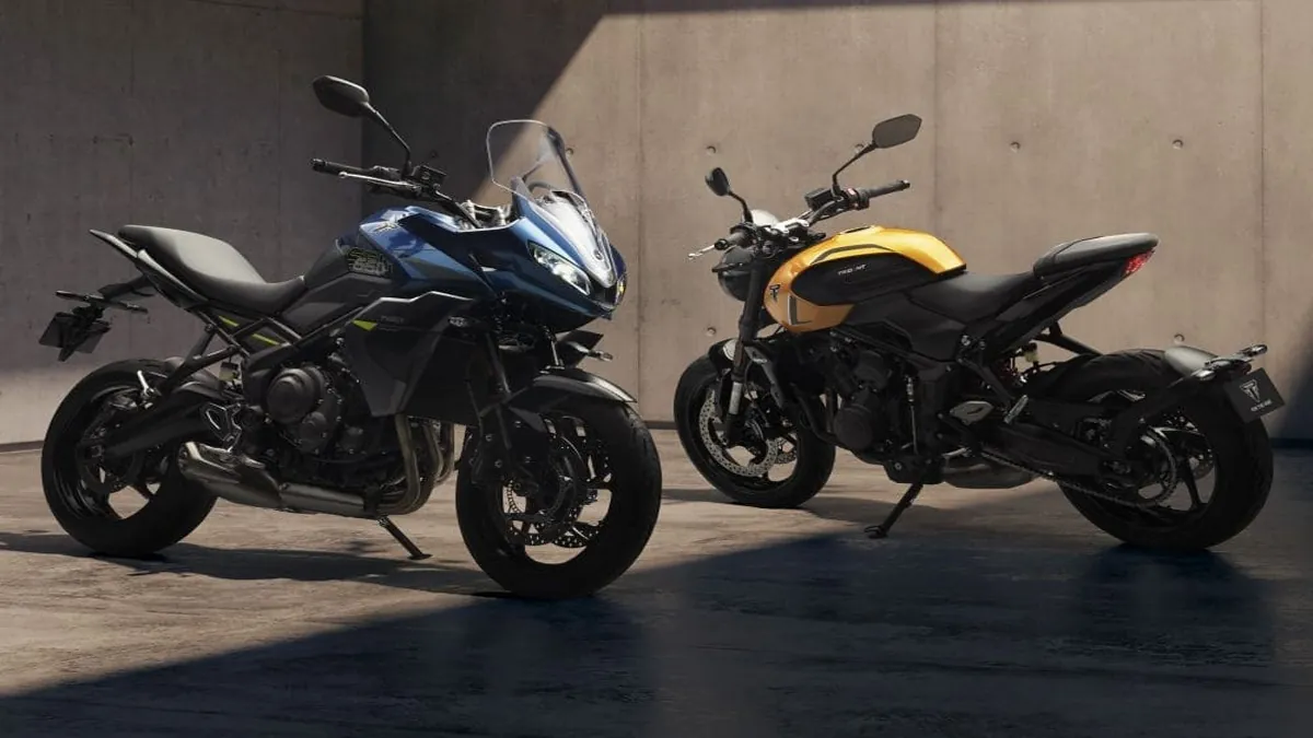 Triumph Trident e Tiger Sport 660 ganham upgrades para 2026
