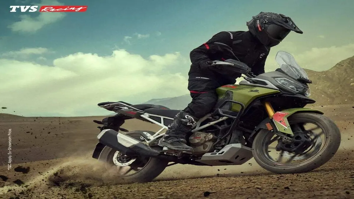 TVS Apache RTX conquista prêmio renomado de motos na Índia