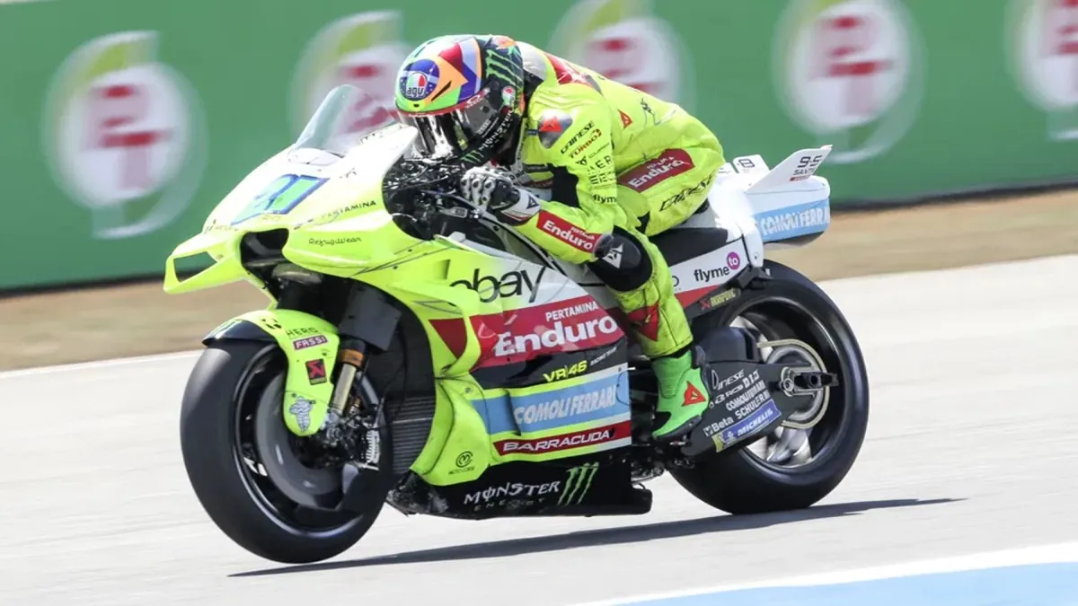 Veja a moto que Franco Morbidelli usará na volta da MotoGP a Goiânia