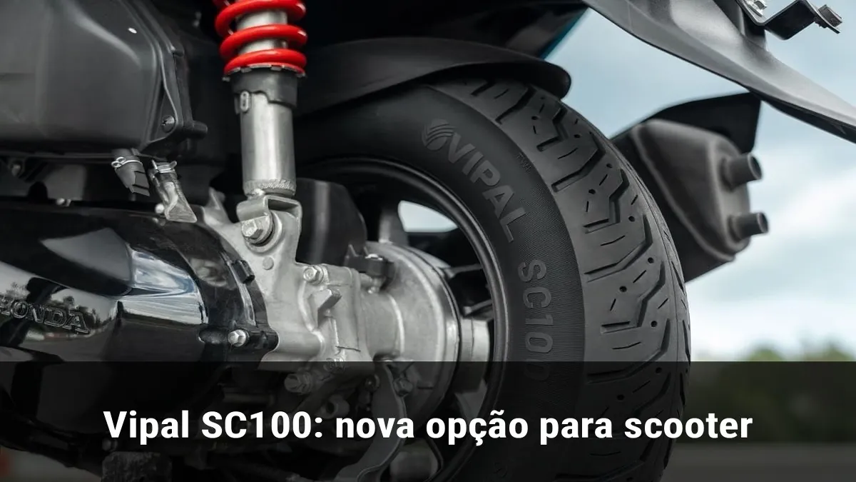 Vipal SC100: nova opção para scooter