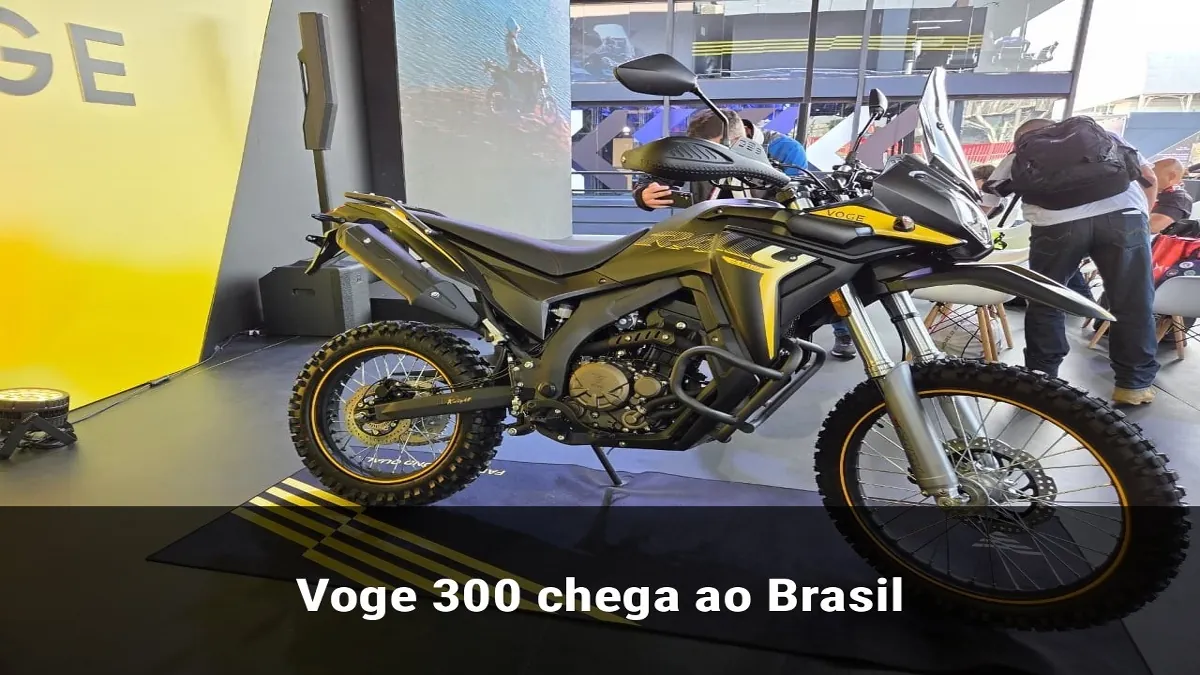 Voge 300 chega ao Brasil