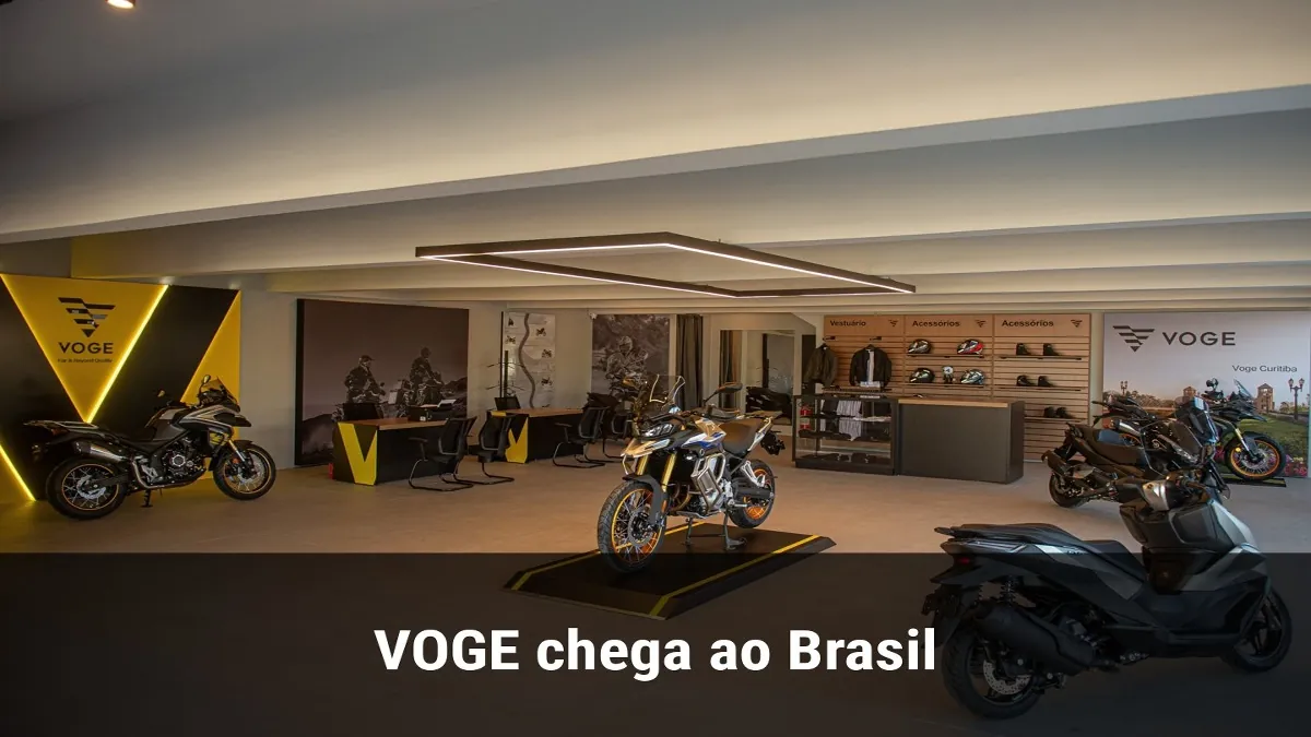 VOGE chega ao Brasil