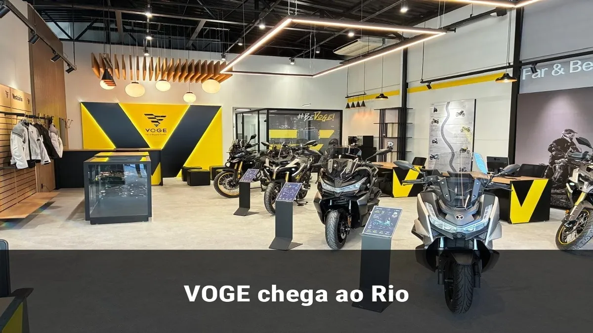 VOGE chega ao Rio