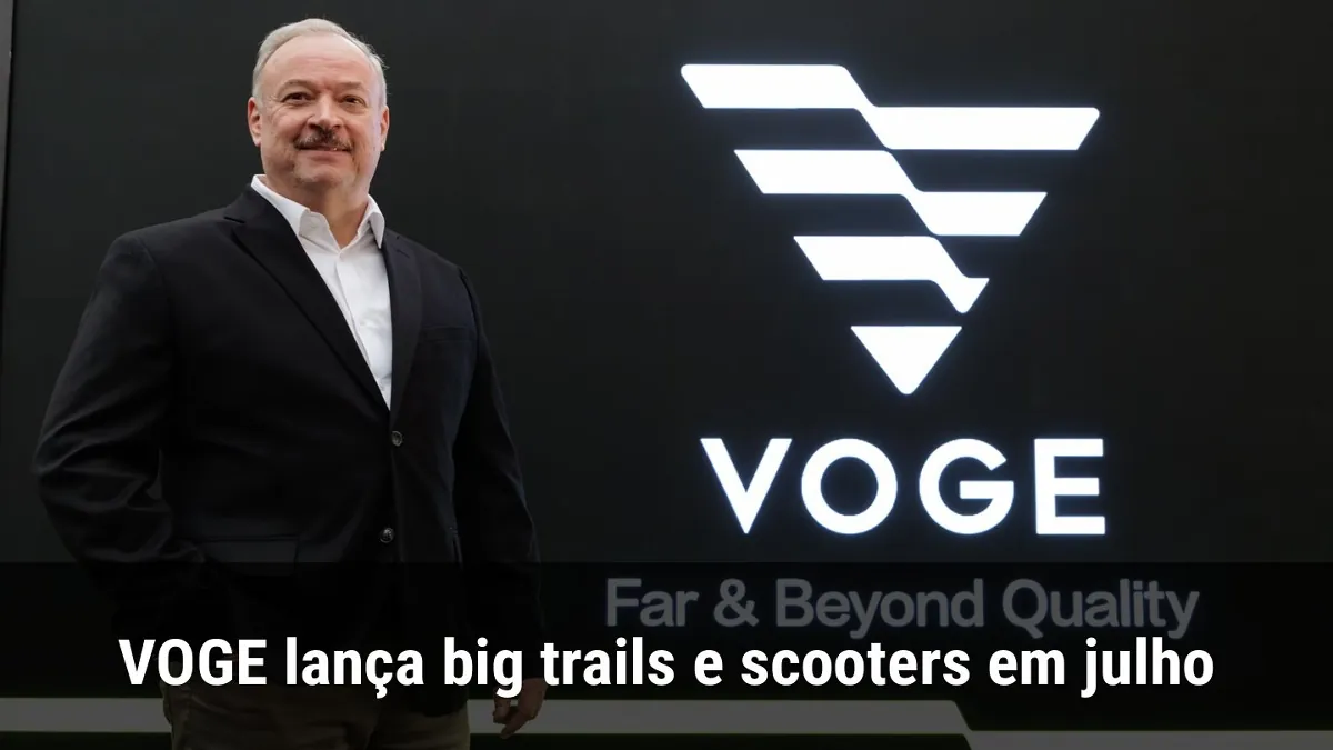 VOGE lança big trails e scooters em julho