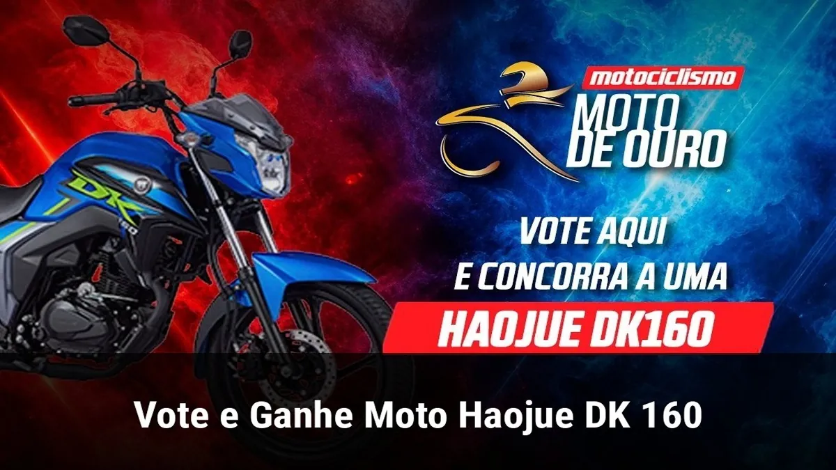 Vote e Ganhe Moto Haojue DK 160