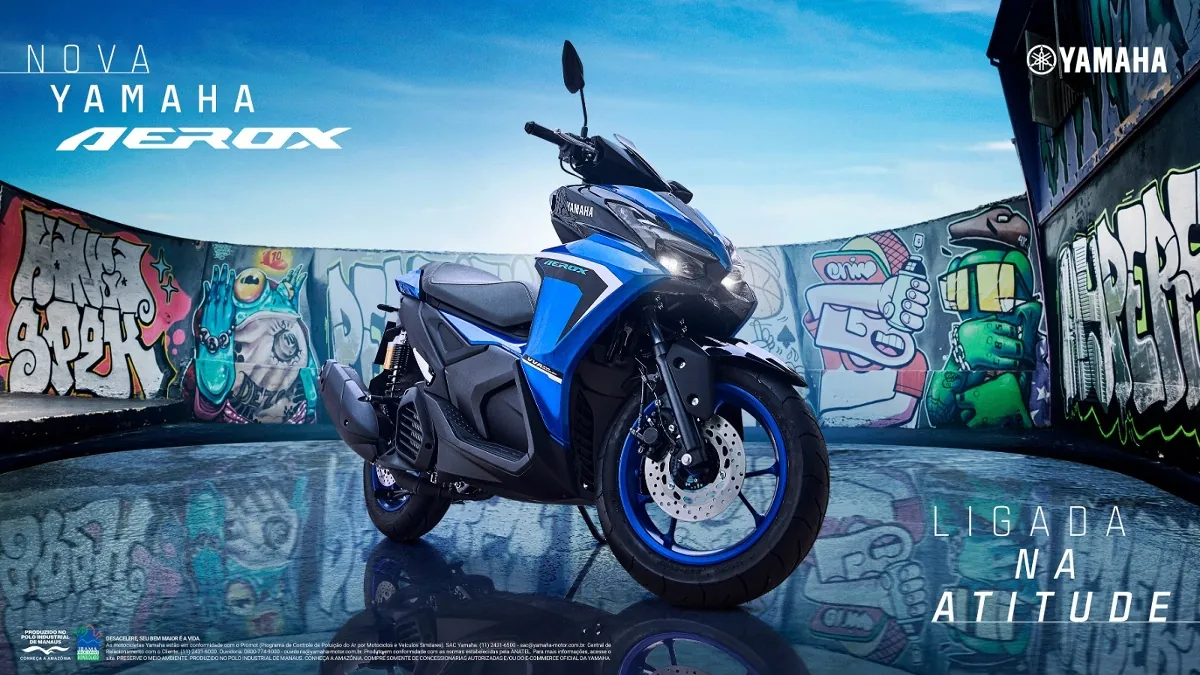 Yamaha oferece promoções exclusivas para Aerox ABS Connected