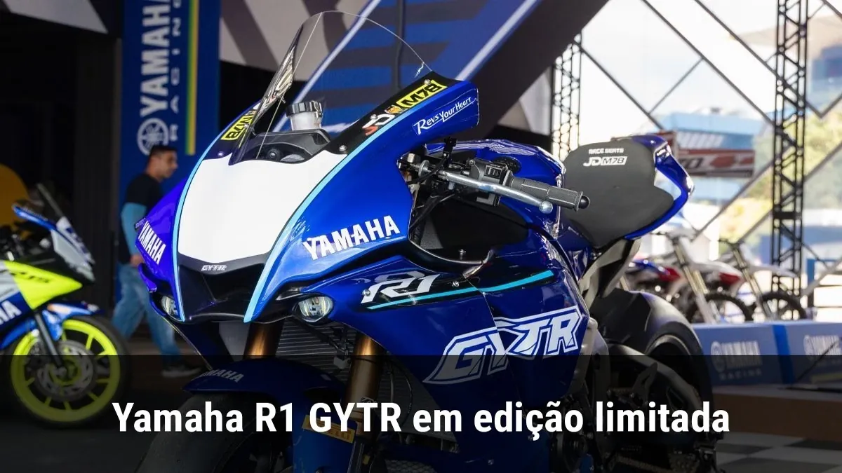 Yamaha R1 GYTR em edição limitada