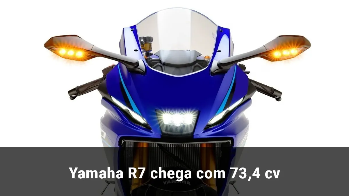 Yamaha R7 chega com 73,4 cv