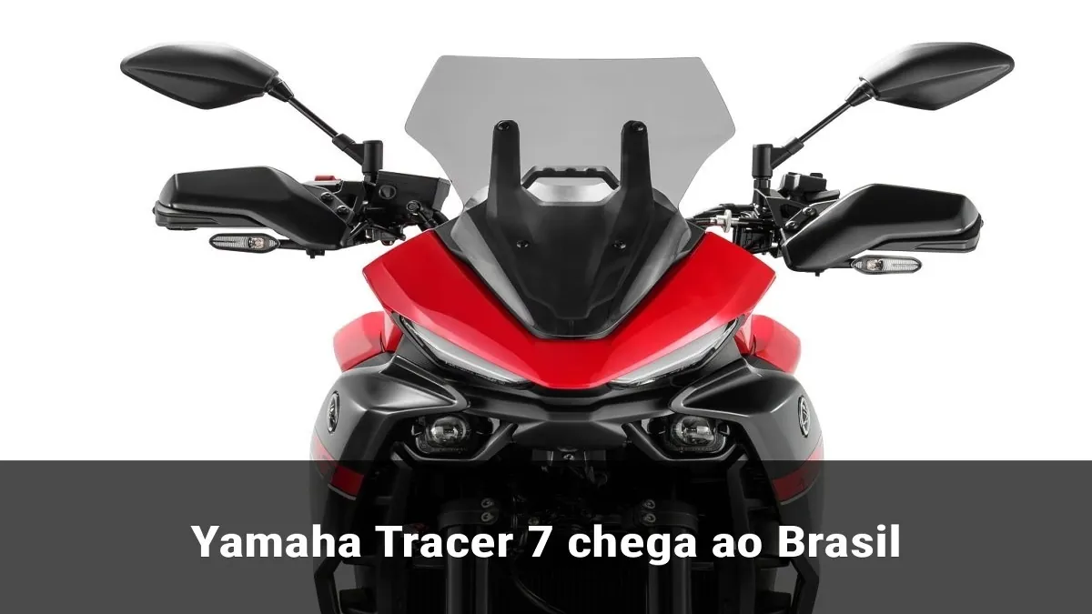 Yamaha Tracer 7 chega ao Brasil