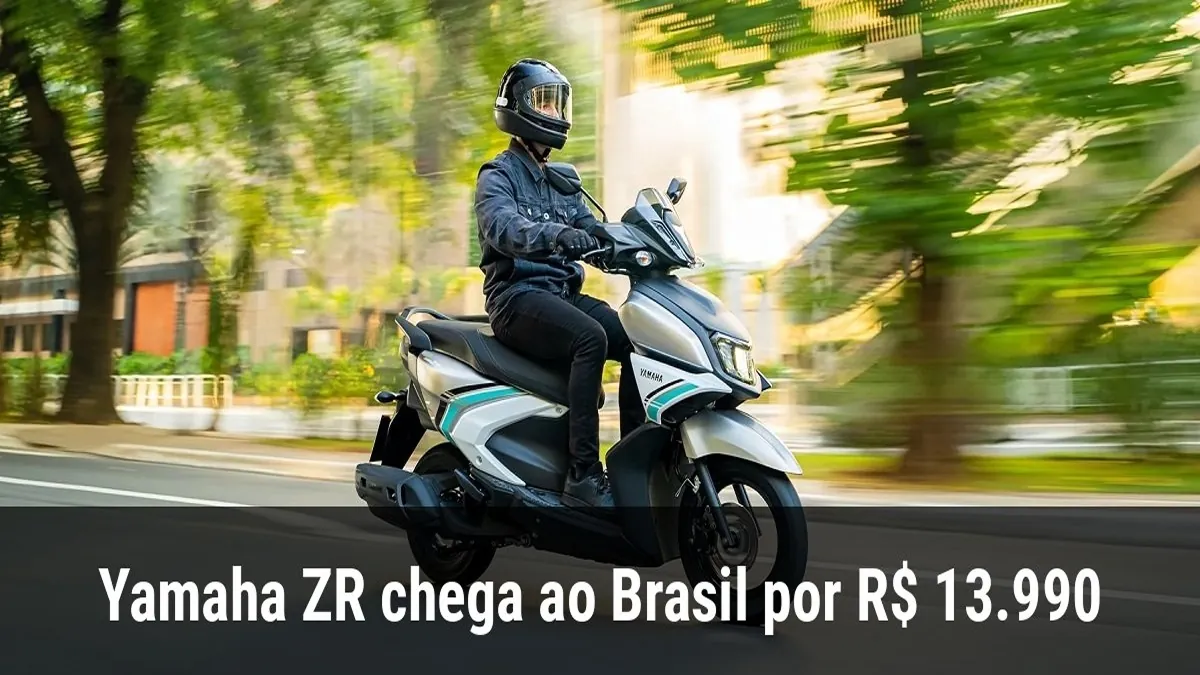 Yamaha ZR chega ao Brasil por R$ 13.990