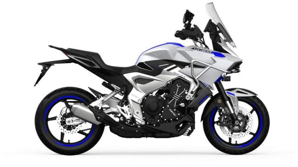 Zontes 703T chega ao segmento sport touring com motor de três cilindros e tecnologia avançada.