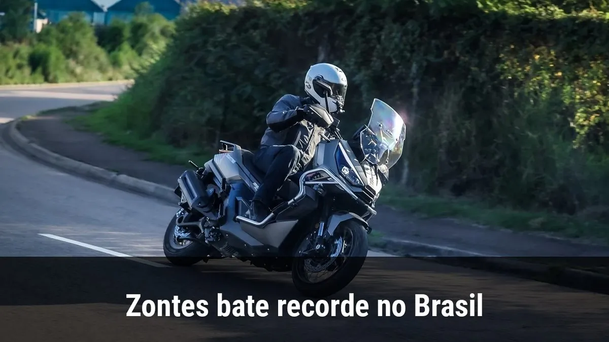 Zontes bate recorde no Brasil