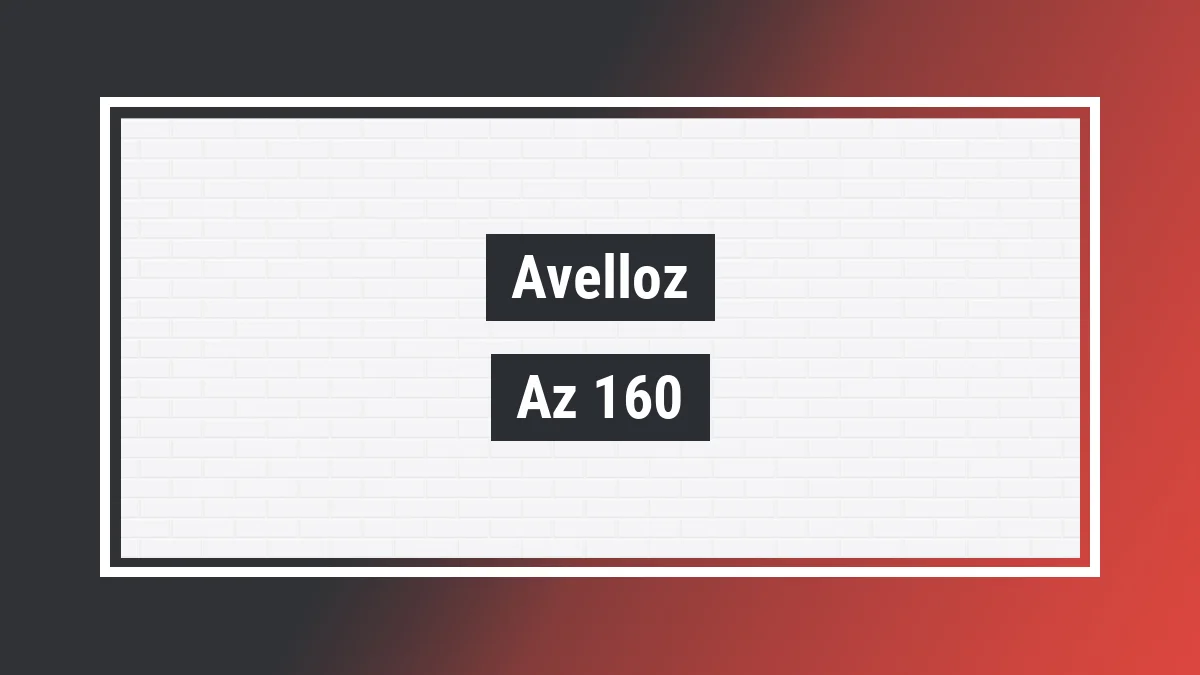 Imagem ilustrativa modelo Az 160 Xtreme Avelloz