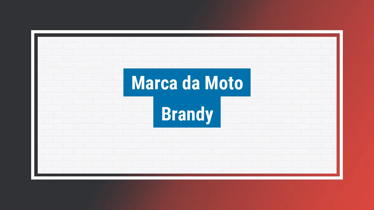Imagem ilustrativa motos Brandy