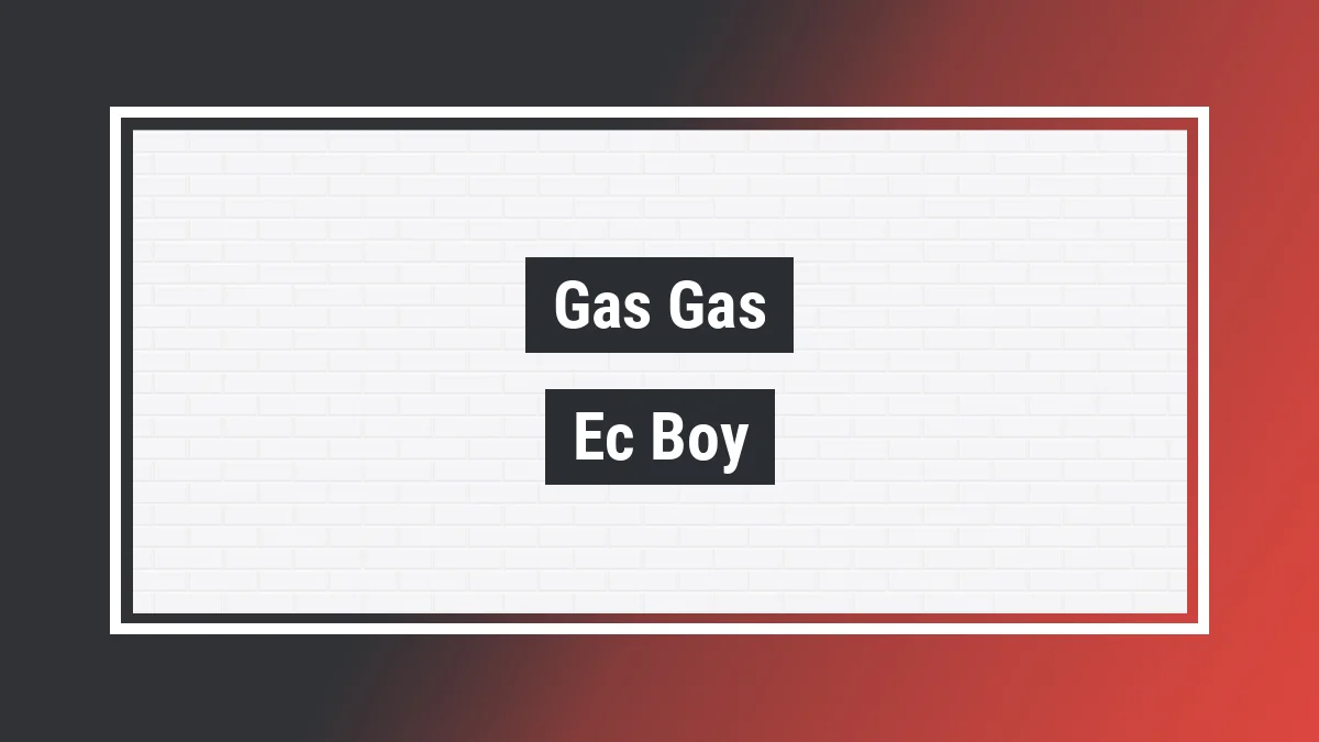 Imagem ilustrativa modelo Ec Boy 50 Gas Gas