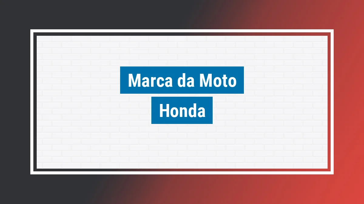 Imagem ilustrativa motos Honda