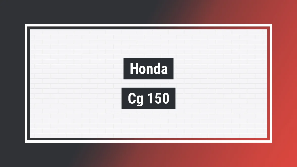 Imagem ilustrativa modelo Cg 150 Titan-ks Titan-job Honda