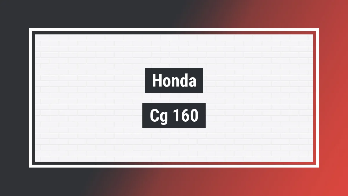 Imagem ilustrativa modelo Cg 160 Titan one ed.especial 40 Anos Honda