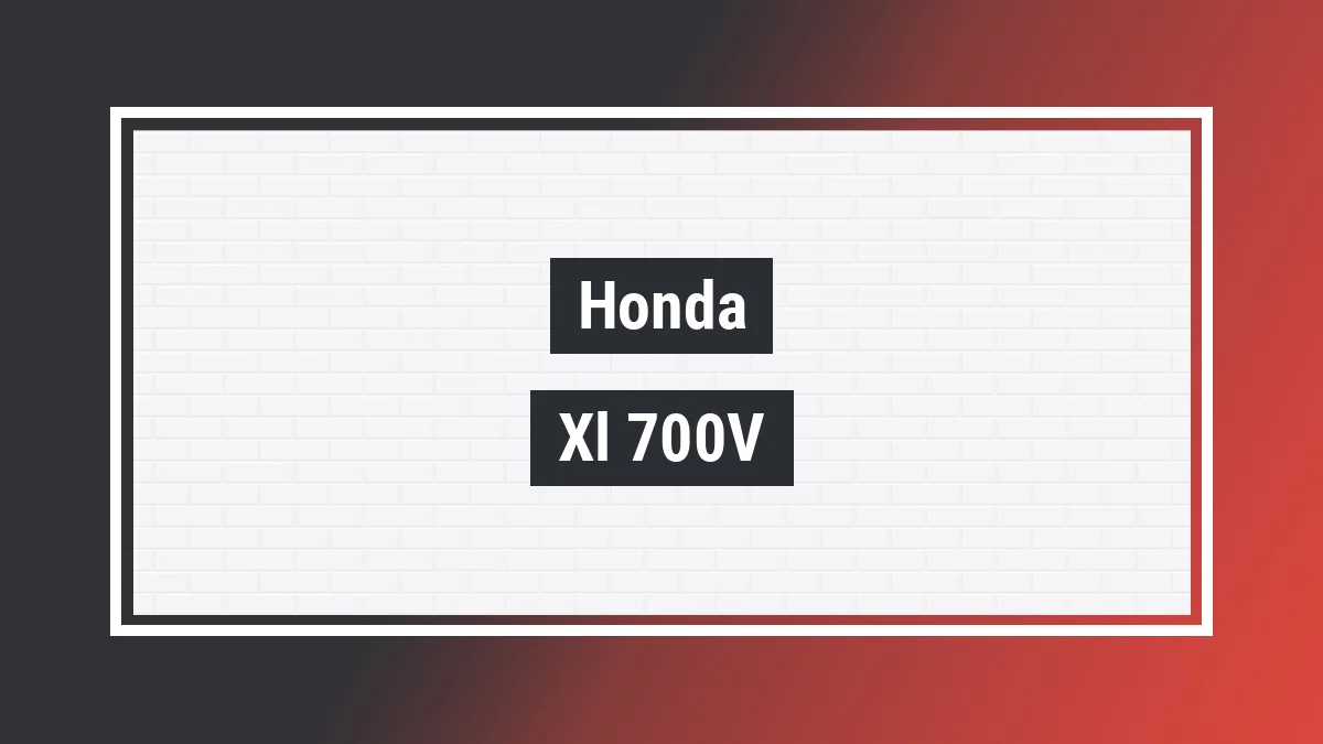 Imagem ilustrativa modelo Xl 700v Transalp Honda