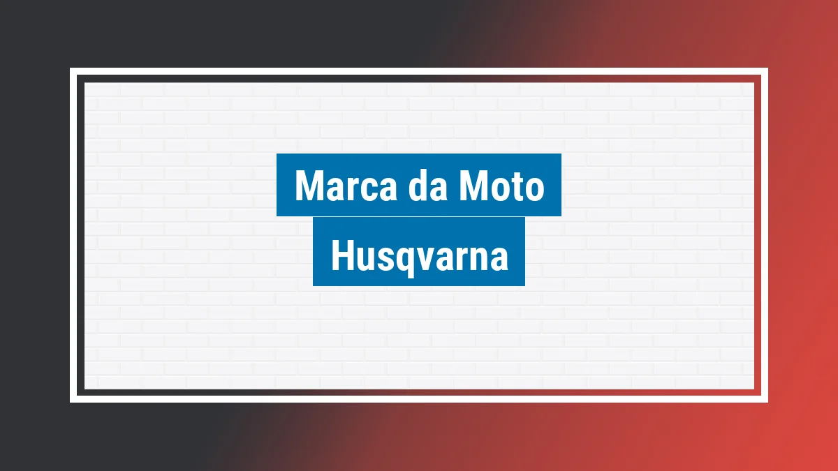 Imagem ilustrativa motos Husqvarna