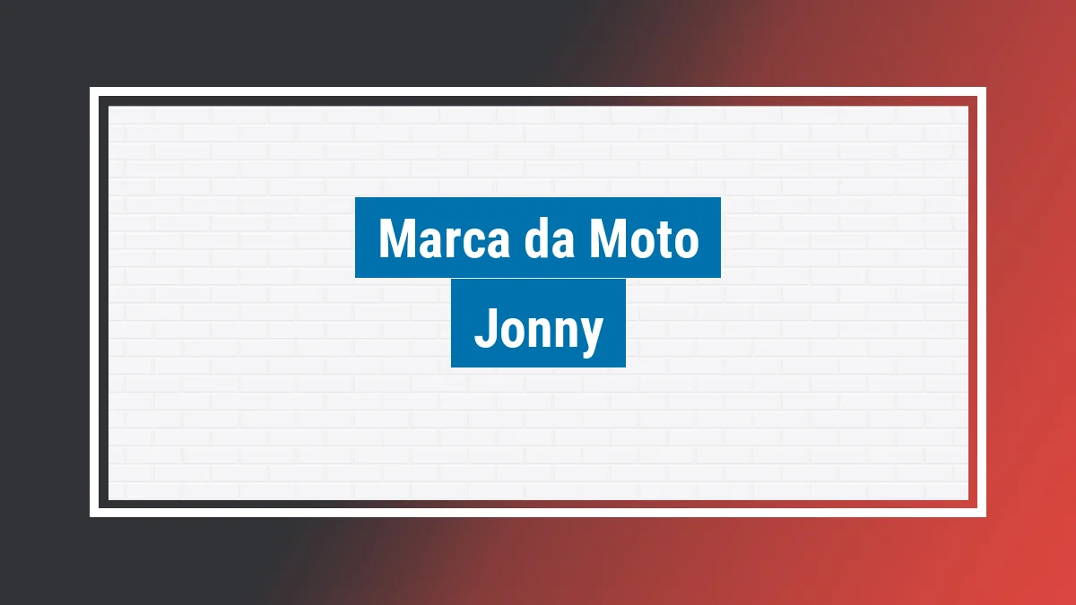 Imagem ilustrativa motos Jonny