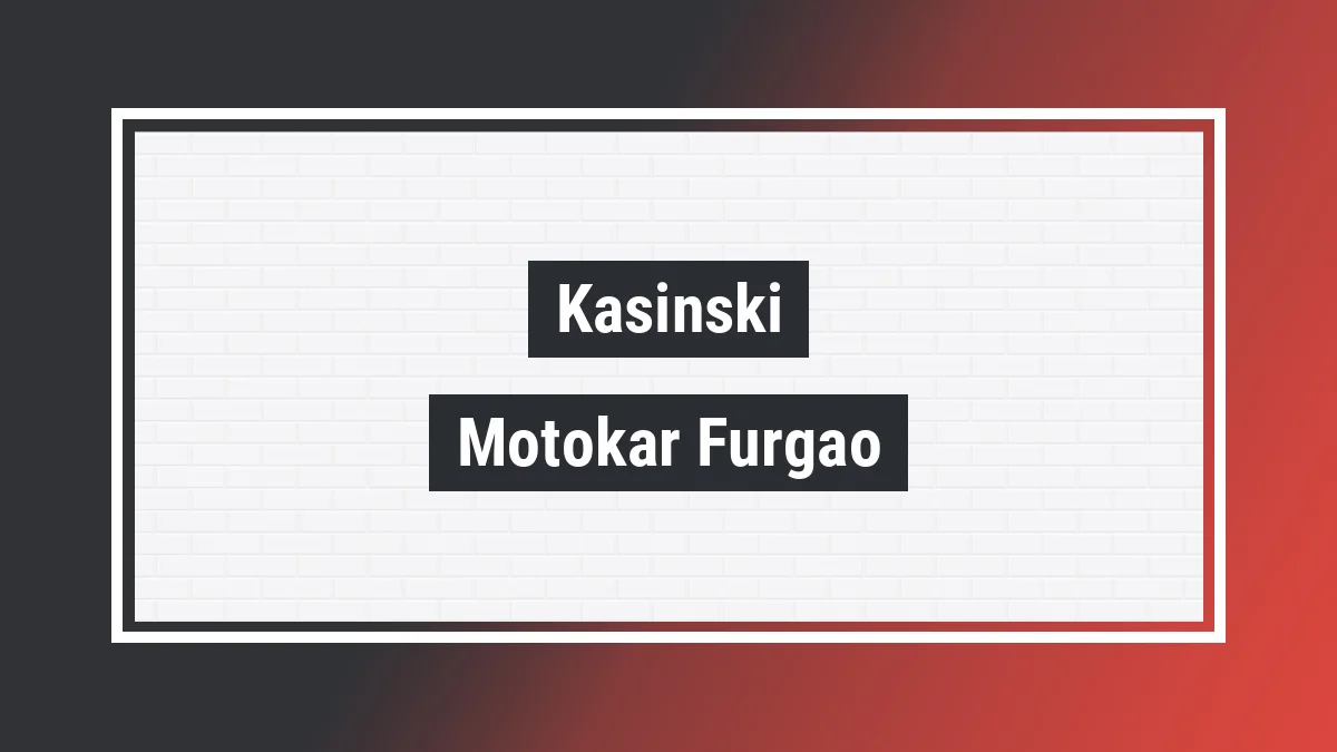 Imagem ilustrativa modelo Motokar Furgão Pick-up 174cc (1 Pessoa) Kasinski