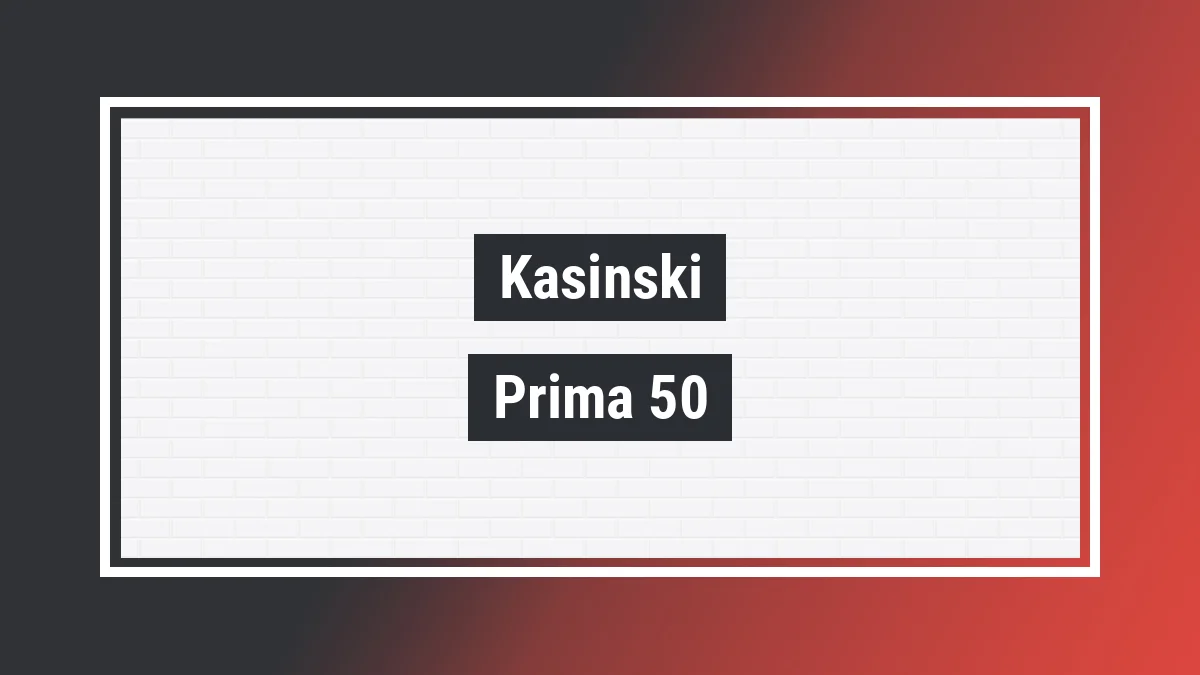 Imagem ilustrativa modelo Prima 50 Kasinski