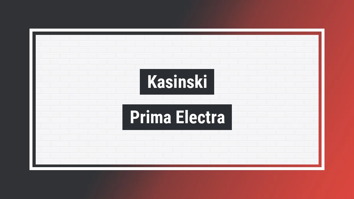 Imagem ilustrativa modelo Prima Electra 2000w (elétrica) Kasinski