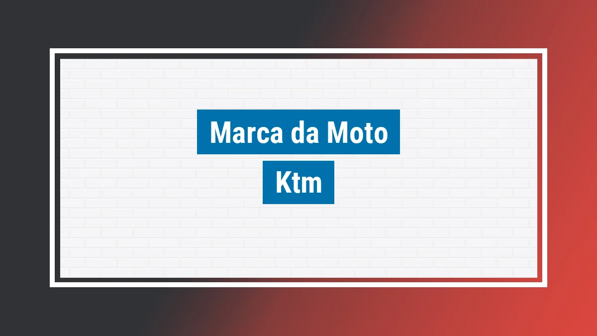 Imagem ilustrativa motos Ktm