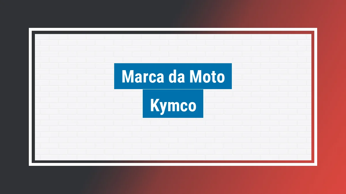 Imagem ilustrativa motos Kymco