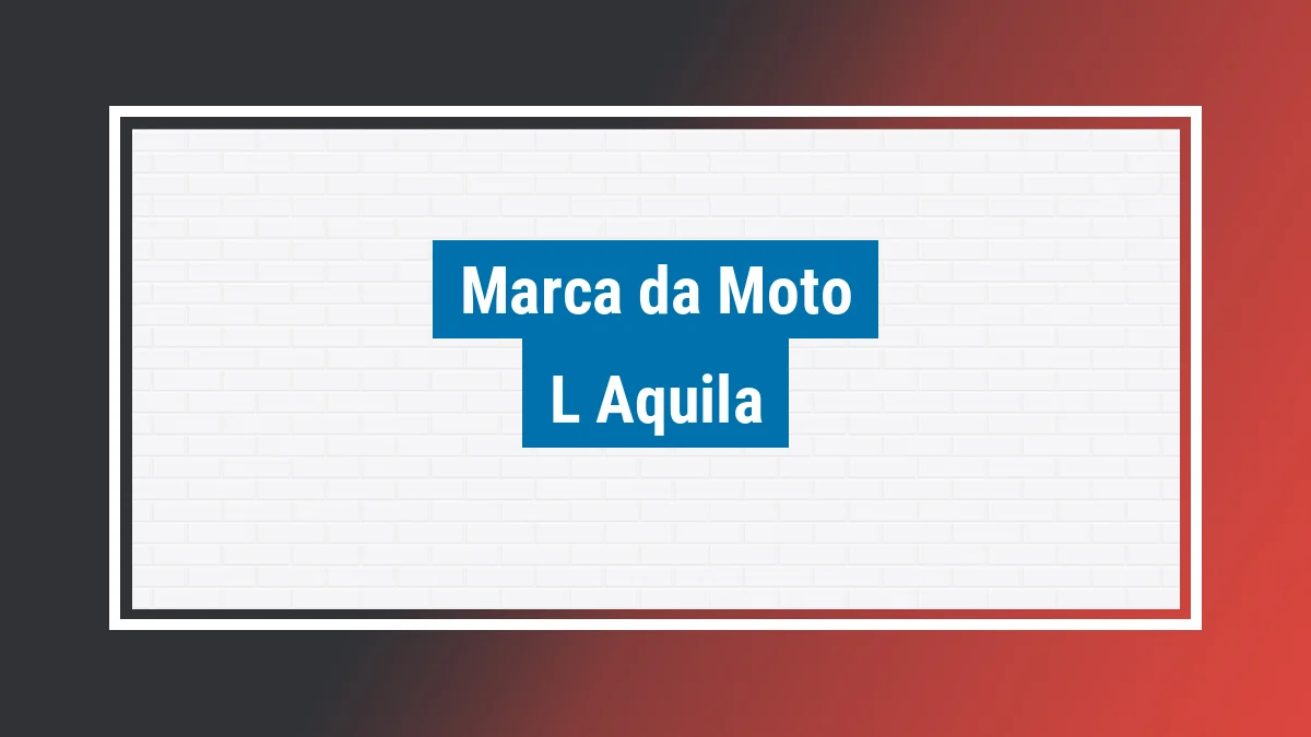 Imagem ilustrativa motos L'aquila