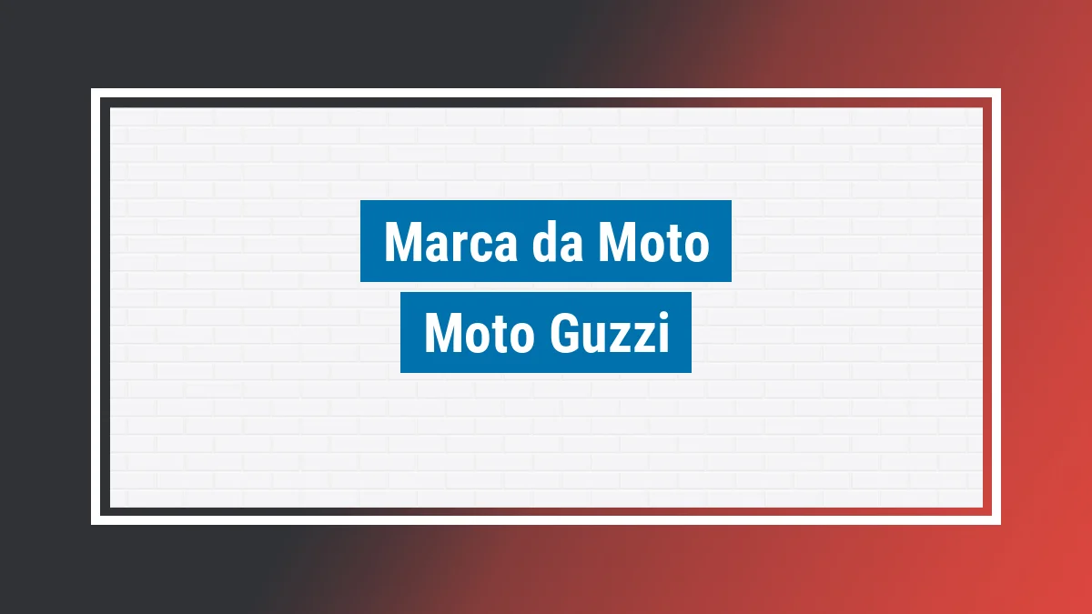 Imagem ilustrativa motos Moto Guzzi