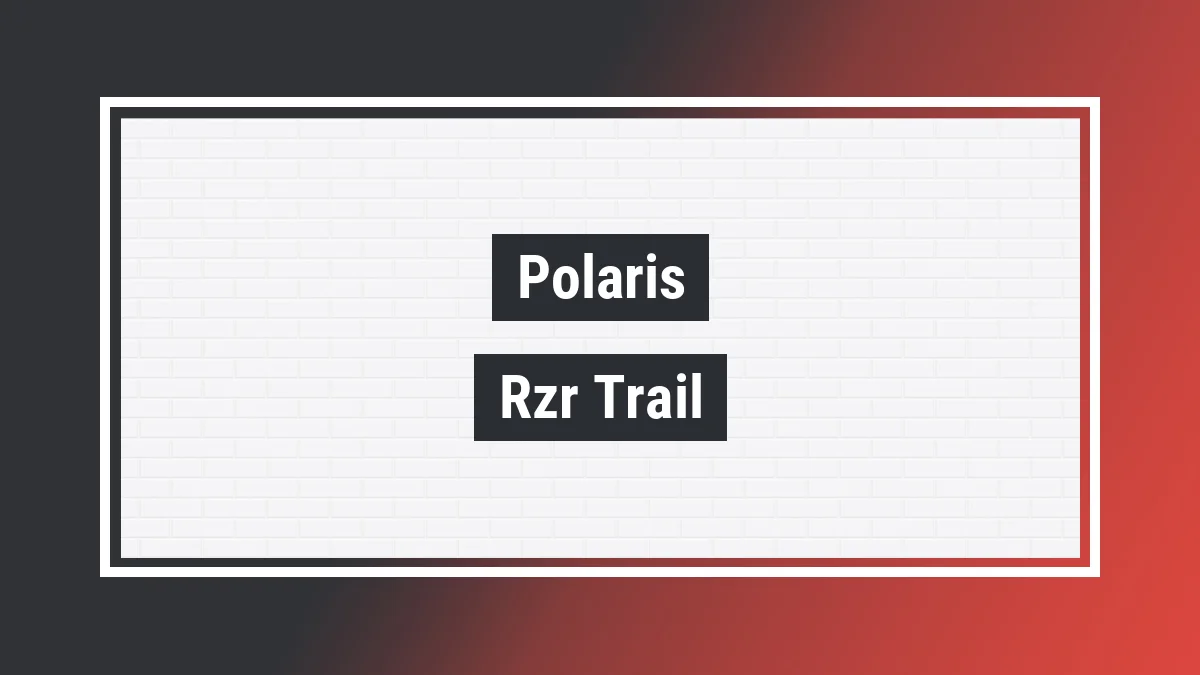 Imagem ilustrativa modelo Rzr Trail S 1000 Premium 4x4 (utv) Polaris
