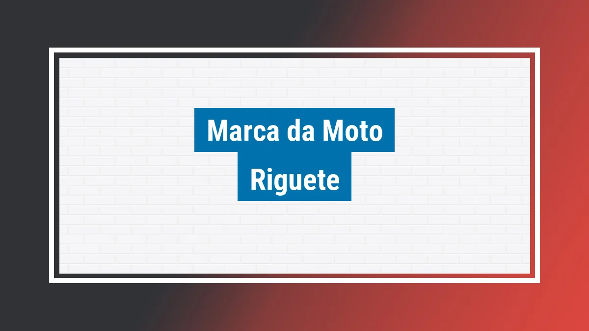 Imagem ilustrativa motos Riguete
