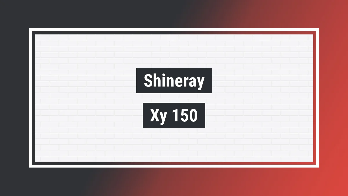 Imagem ilustrativa modelo Xy 150 Zh Shineray