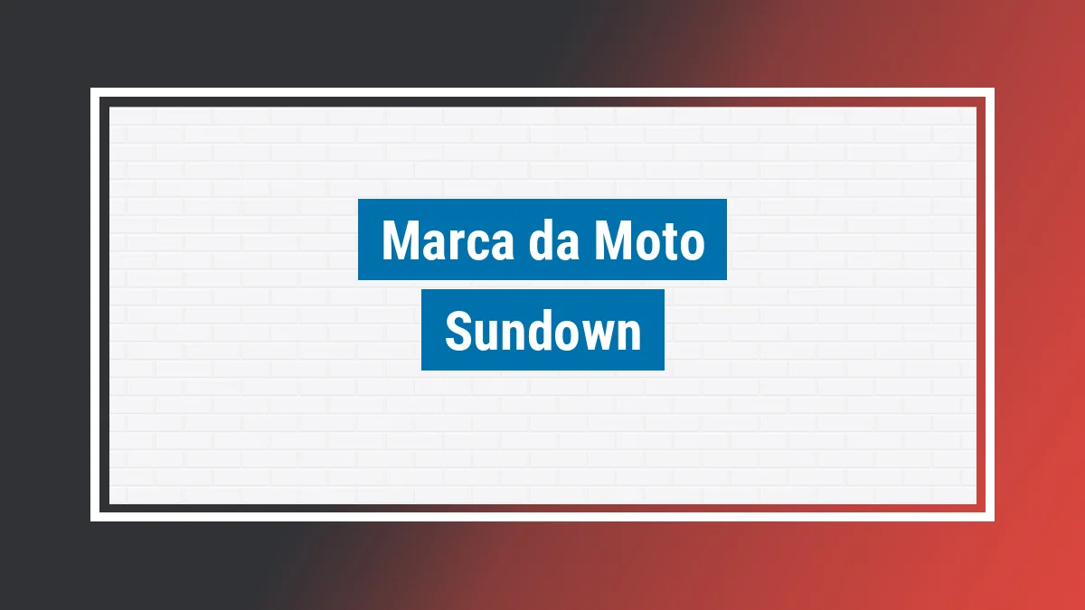 Imagem ilustrativa motos Sundown