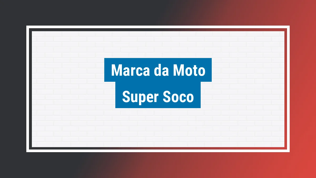 Imagem ilustrativa motos Super Soco