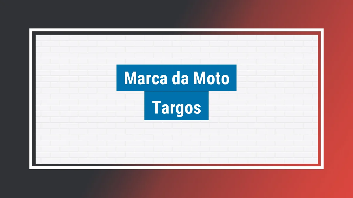 Imagem ilustrativa motos Targos