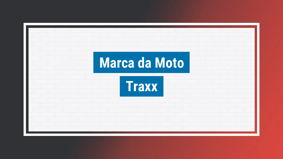 Imagem ilustrativa motos Traxx