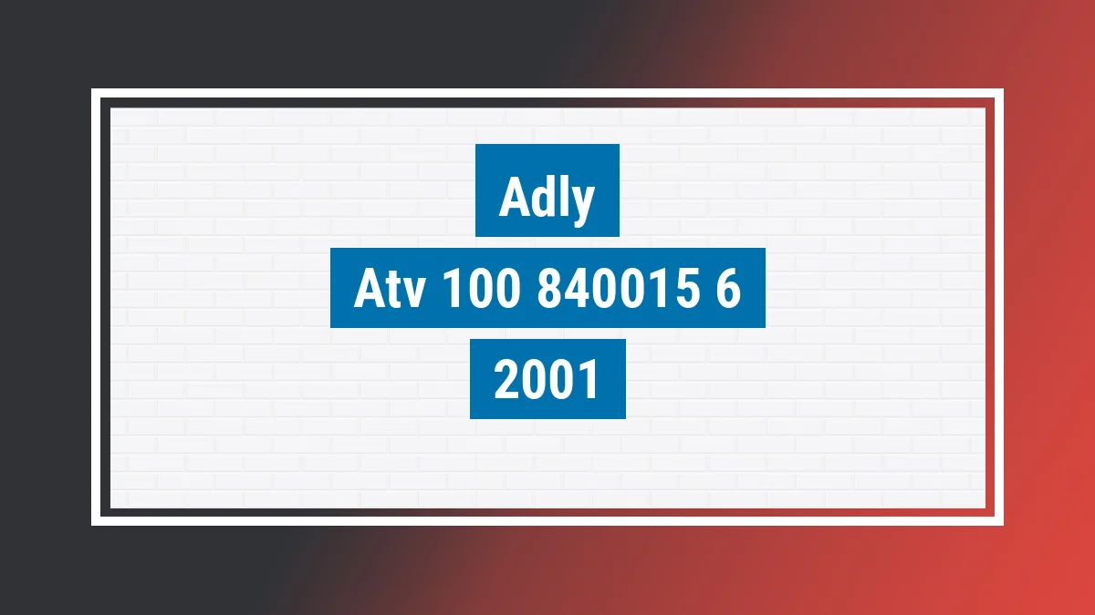 Imagem ilustrativa Adly Atv 100 2001