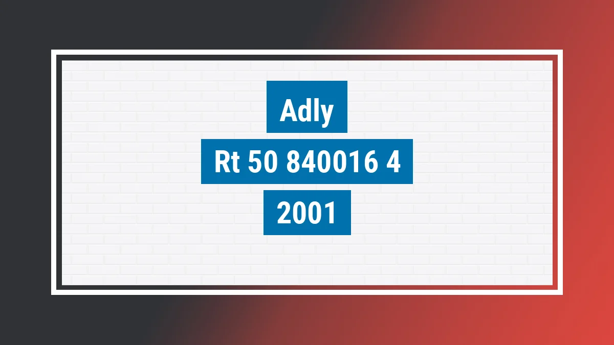 Imagem ilustrativa Adly Rt 50 2001
