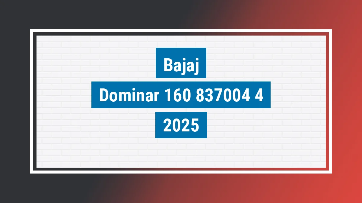 Imagem ilustrativa Bajaj Dominar 160 2025