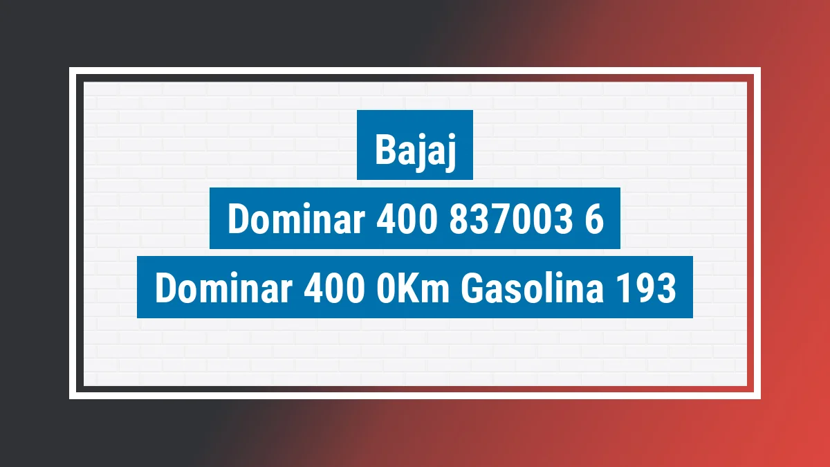 Imagem ilustrativa Bajaj Dominar 400 0km