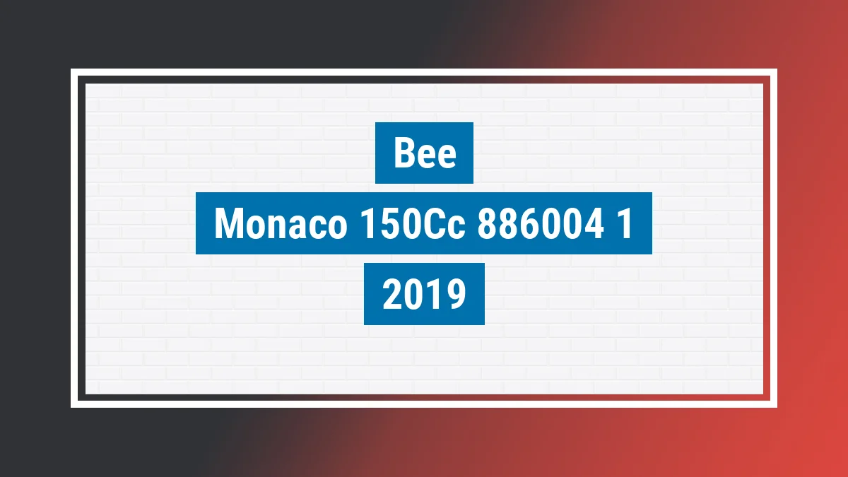 Imagem ilustrativa Bee Monaco 150cc 2019
