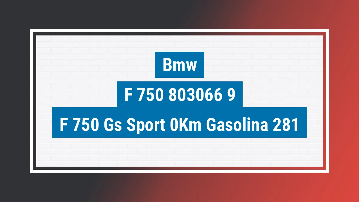 Imagem ilustrativa Bmw F 750 Gs Sport 0km