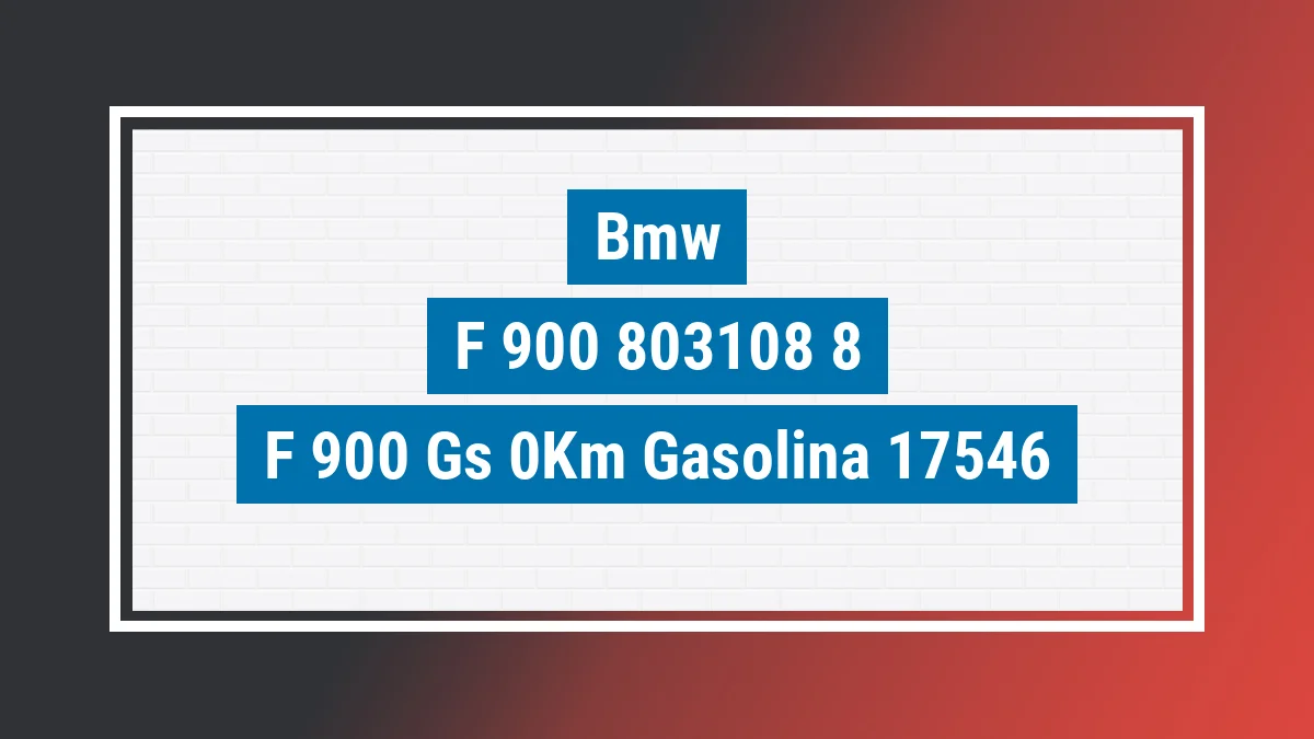 Imagem ilustrativa Bmw F 900 Gs 0km