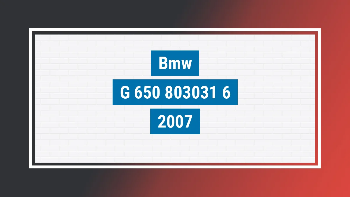 Imagem ilustrativa Bmw G 650 X Challenge 2007